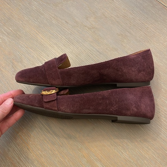 Tory Burch suede flat loafers, size 8.5 - Picture 2 of 7